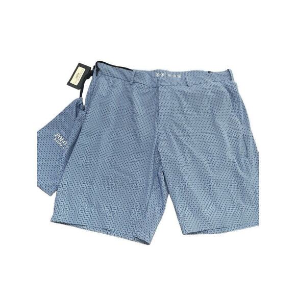 POLO GOLF Ralph Lauren Shorts Links To Beach Trunks Men Stretch Blue NWT $128.00 - Picture 1 of 8